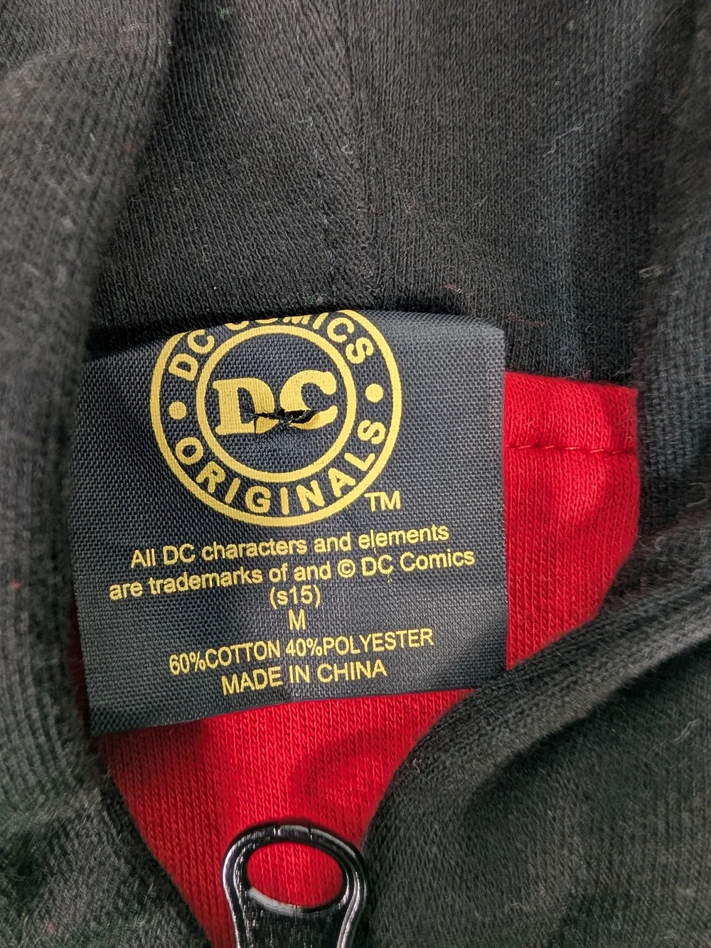 DC Poison IVY Harley Quinn Reversible Hoodie Medium